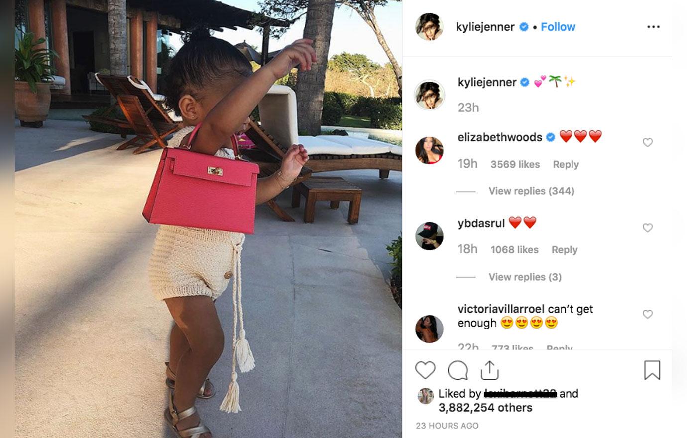 Jordyn Woods' mom still commenting on Kylie Jenner's Instagram