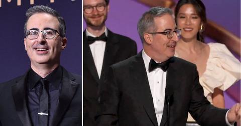 Composite photo of John Oliver.