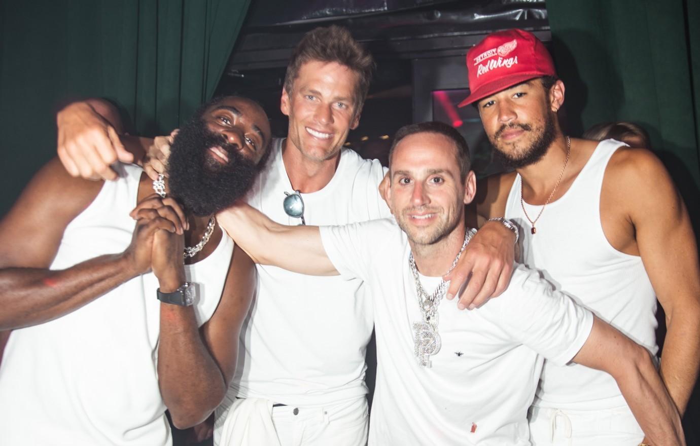 Tom Brady 'Talking To Different Women' At Famous Hamptons White Party