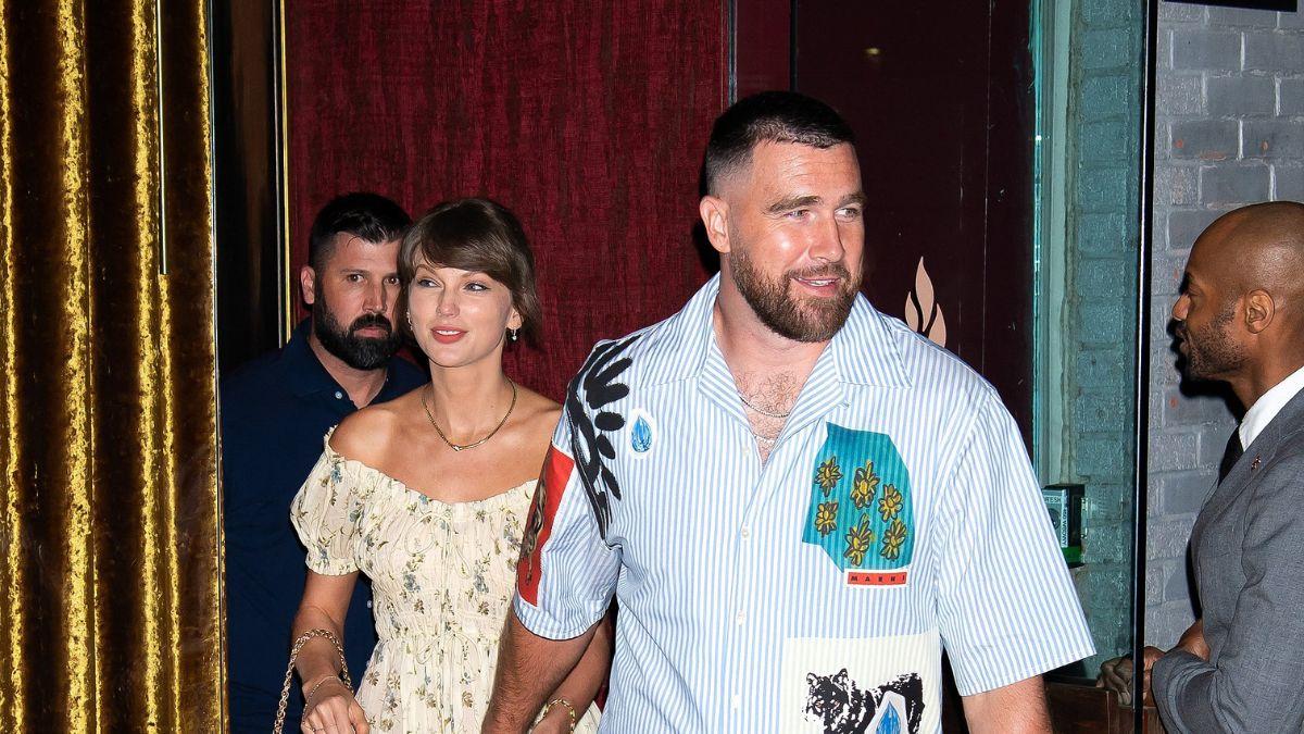 Image of Taylor Swift and Travis Kelce were seen in New York City ahead of their nuptials.