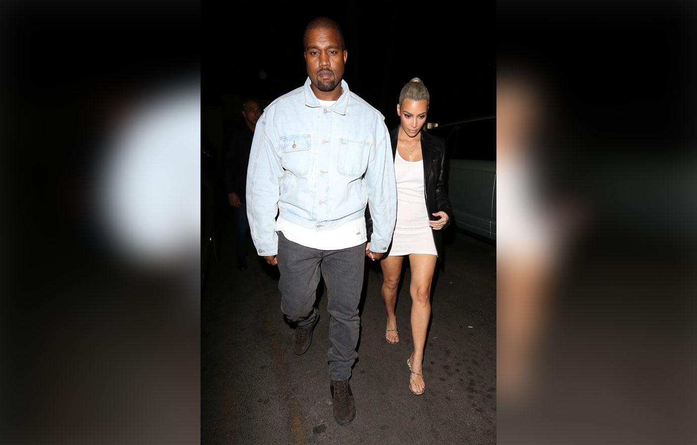 Kim Kardashian and Kanye West head to Carousel Restaurant to celebrate Kim&#8217;s Belated Birthday