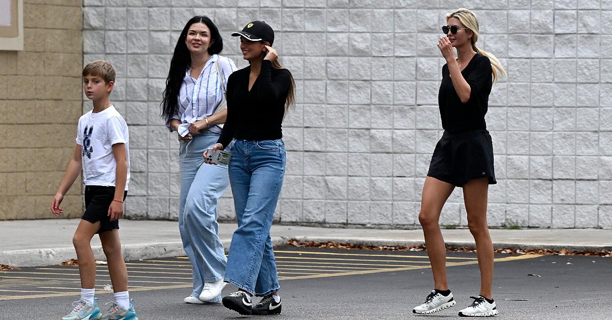 ivanka trump shows off tanned legs
