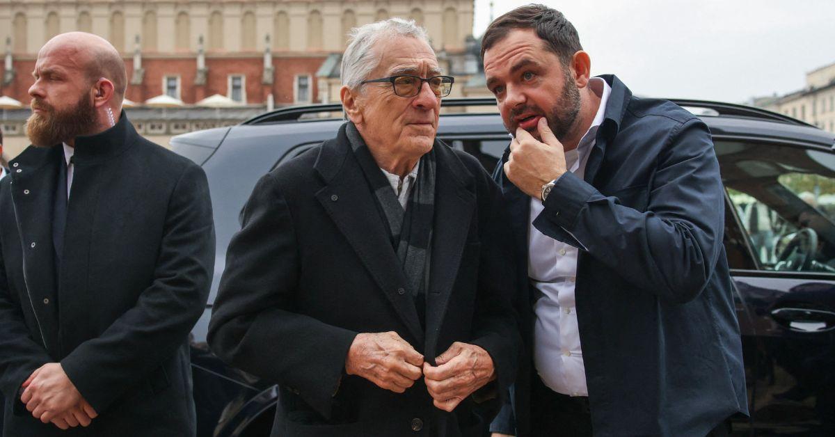 image of Robert De Niro has been looking more frail recently. 
