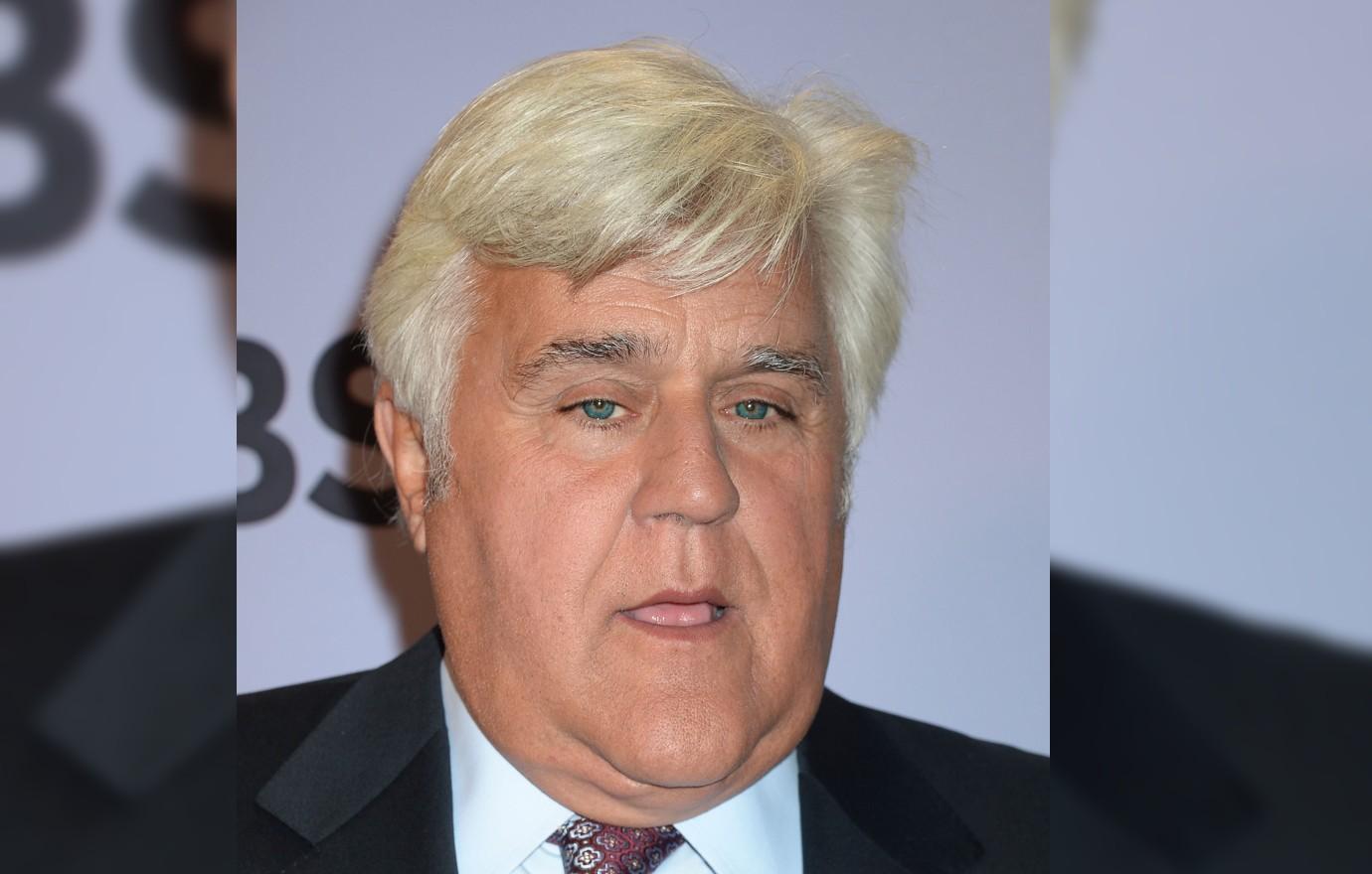 jay leno health issues severe burns heart blockage