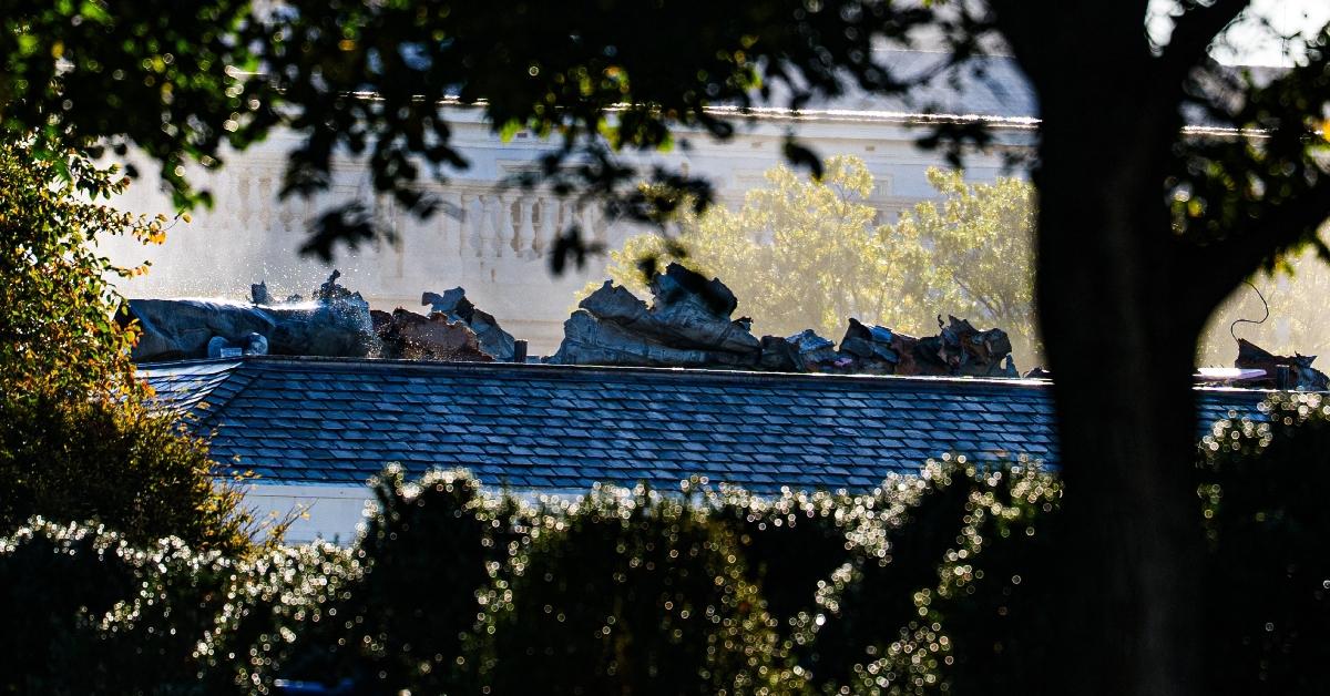 Photo of Demolition on the White House's East Wing was captured in photos.