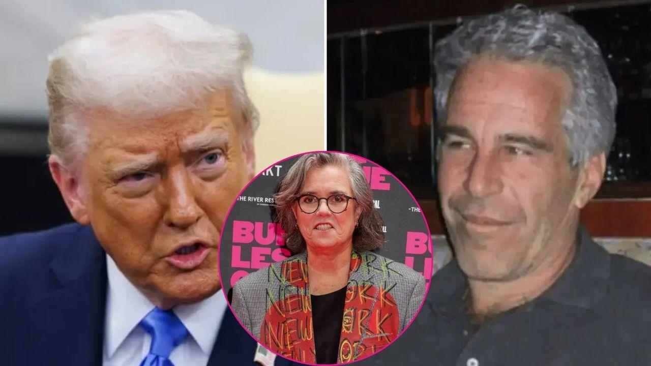 image of trump, epstein Rosie