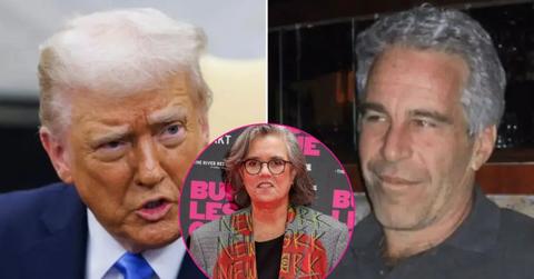 image of trump, epstein Rosie