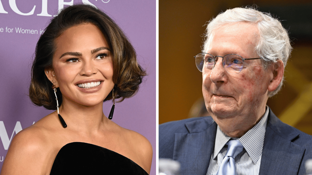 Chrissy Teigen ;Mitch McConnell