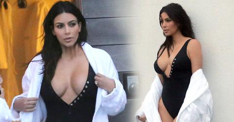 kim kardashian post baby weight bikini body