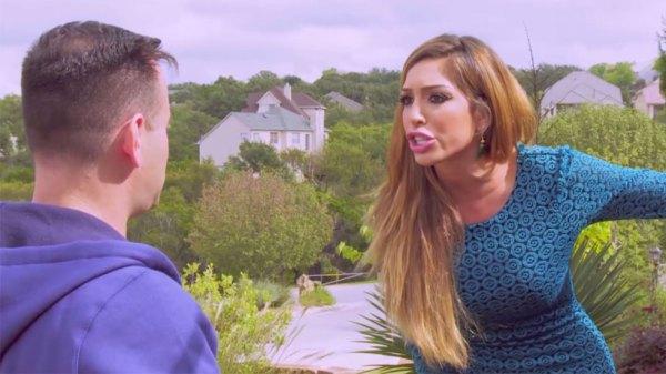 Farrah abraham runs over producer 00