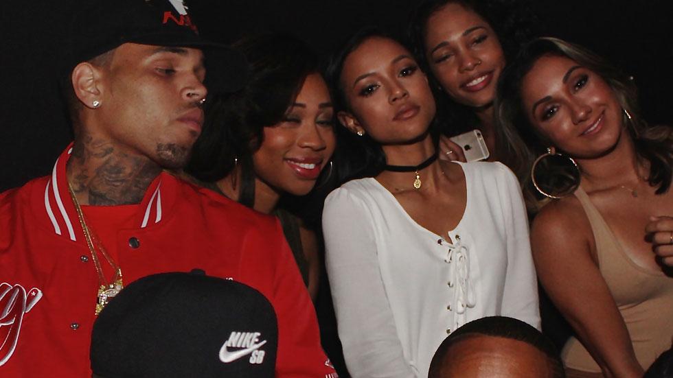 KARRUECHE TRAN CHRIS BROWN TRICKED NIGHTCLUB MEETUP