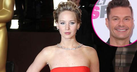 Jennifer lawrence might avoid ryan seacrest oscars