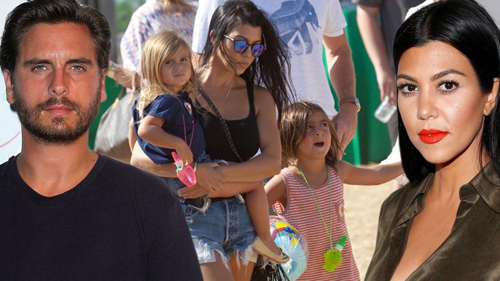 Kourtney kardashian scott disick custody agreement