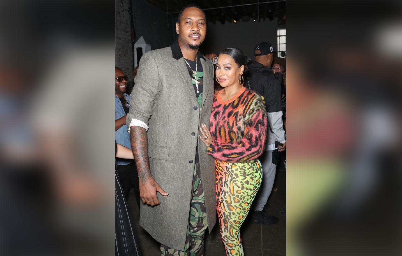 la la anthony carmelo cheating