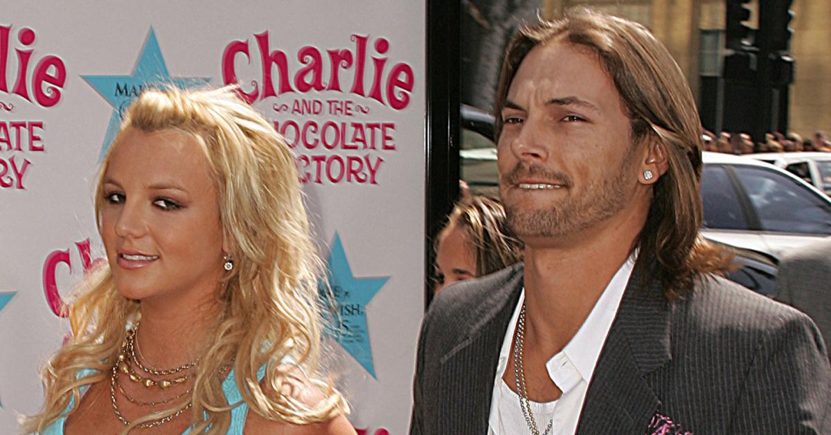 Image of Britney Spears and Kevin Federline share two kids.