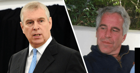 Image of Andrew Mountbatten-Windsor and Jeffrey Epstein