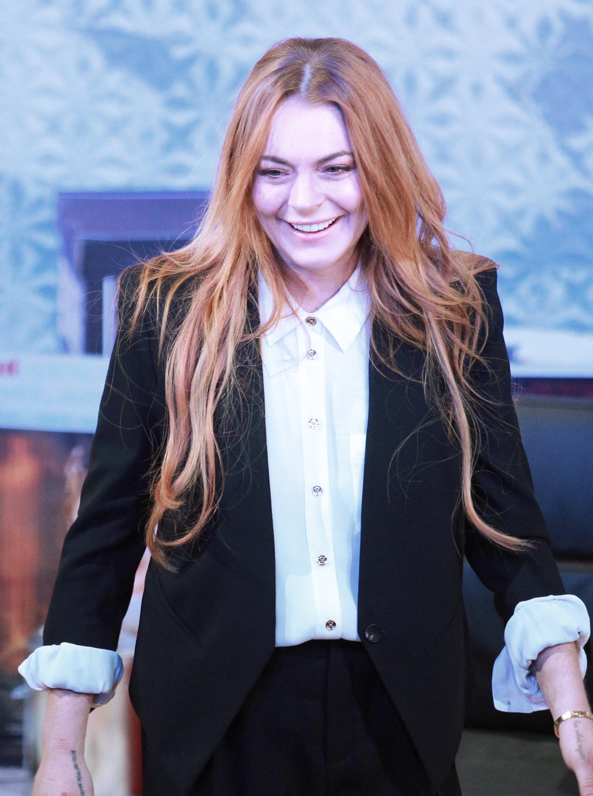 Lindsay Lohan seen in &#8216;Speed the Plow&#8217;