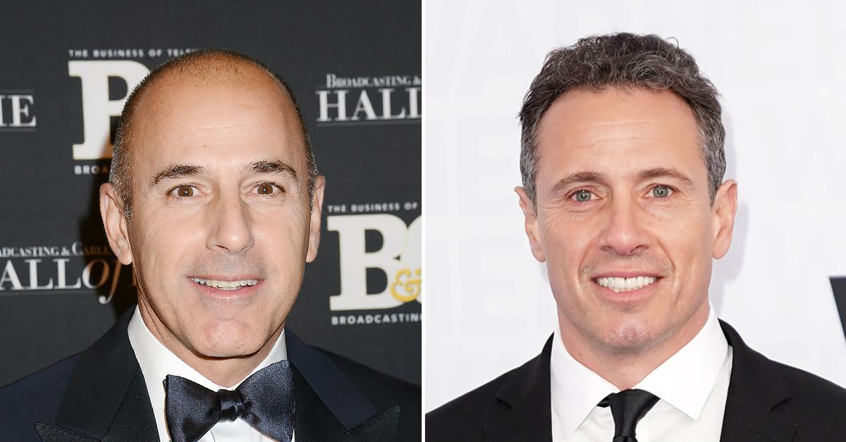 matt lauer supporting chris cuomo sexual misconduct claim fired cnn ok