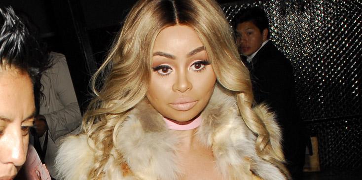 Blac Chyna at Thirst Night Club in West Hollywood, CA