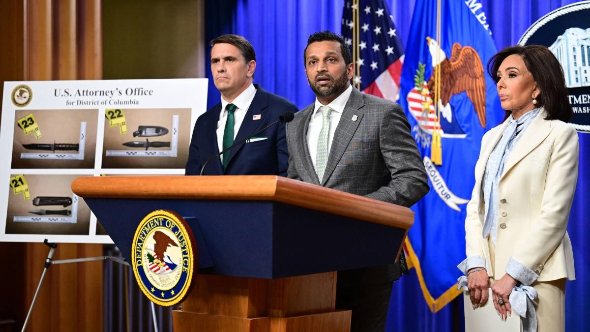 image of Kash Patel is suing 'The Atlantic' after they released their report. 