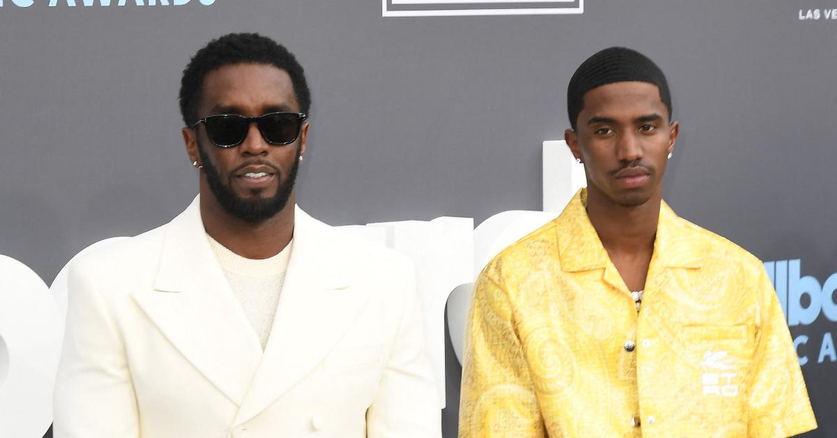 Photo of Sean 'Diddy' Combs and his son Christian.