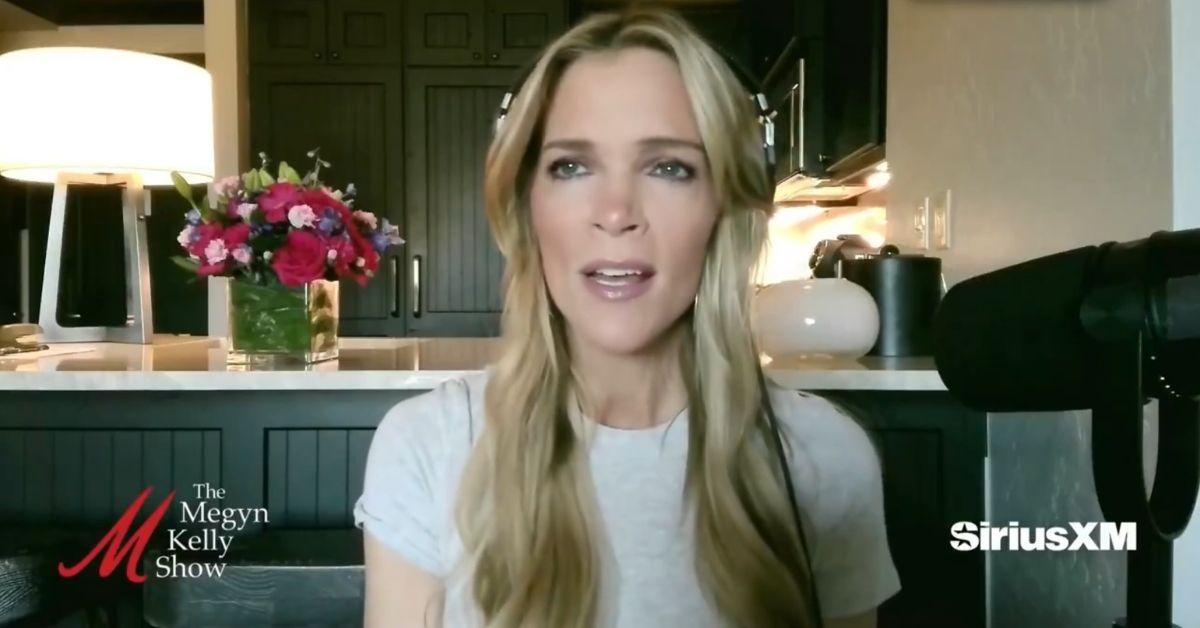 image of Megyn Kelly defended Donald Trump during her podcast.