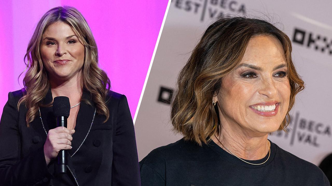 Jenna Bush Hager.Mariska Hargitay