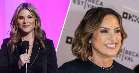 Jenna Bush Hager.Mariska Hargitay