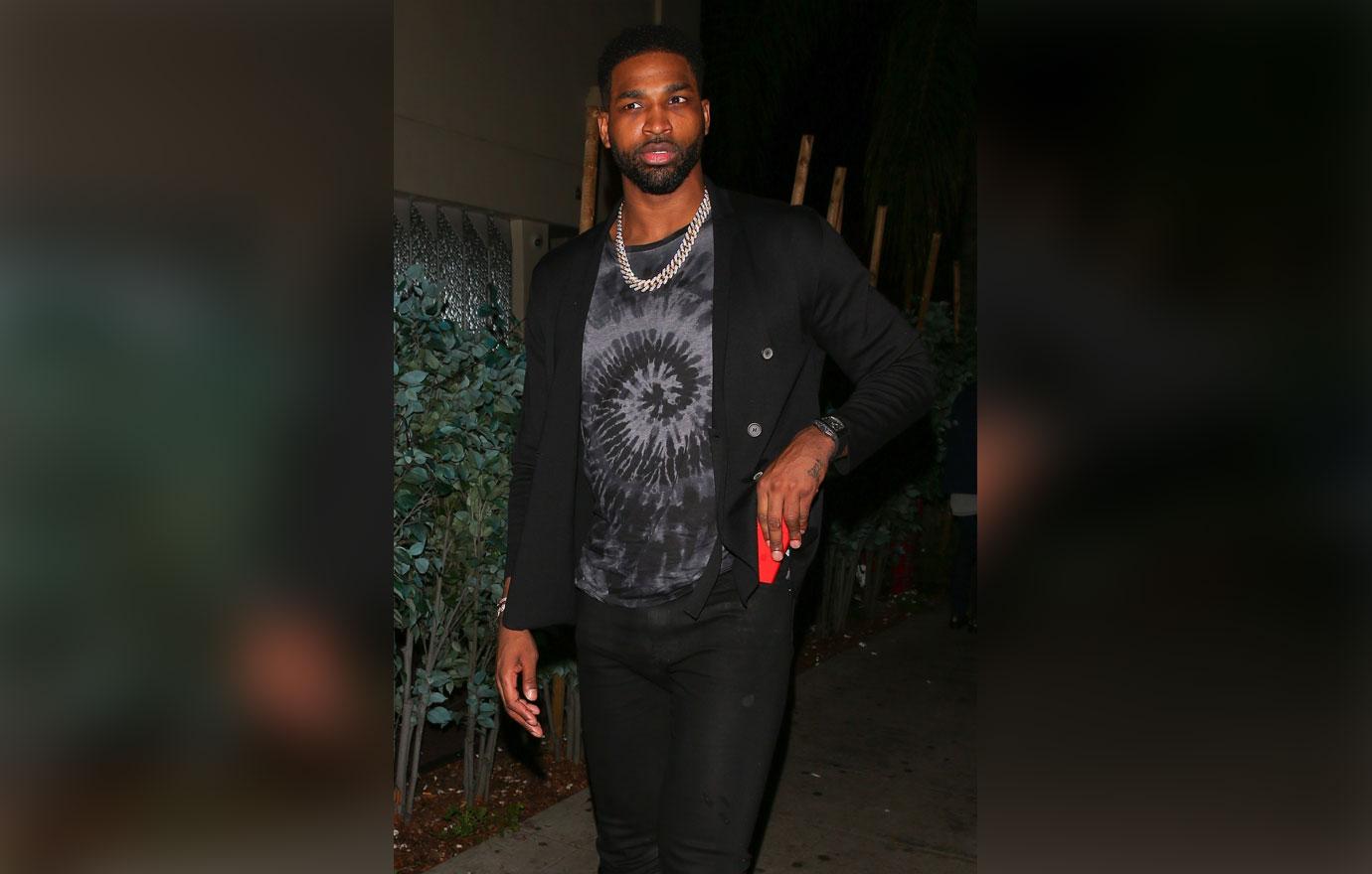 Tristan Thompson exits Delilah without Khloe Kardashian