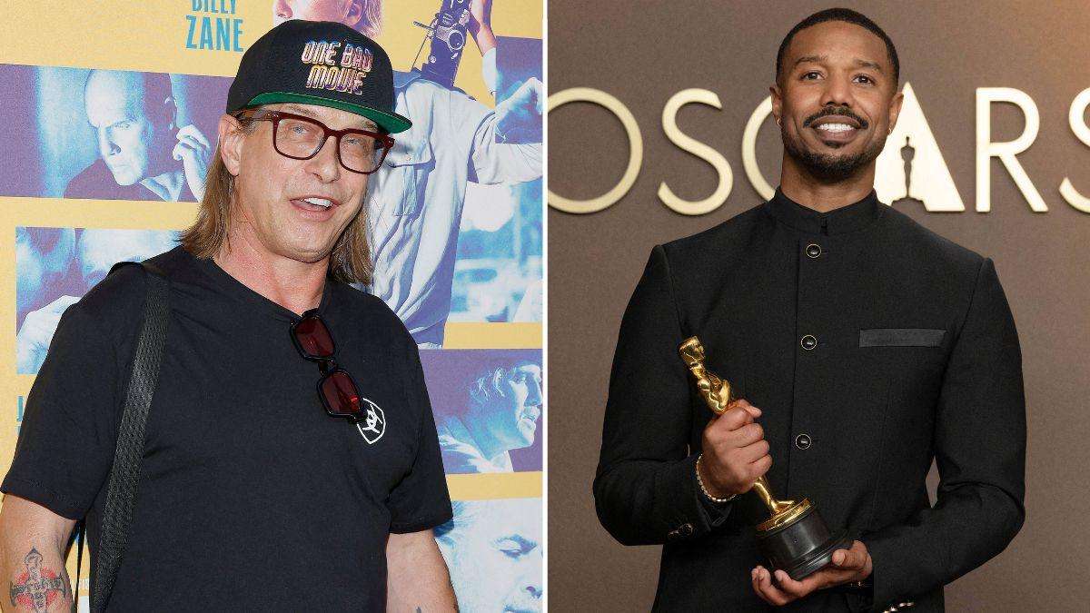 Photo of Stephen Baldwin and Michael B. Jordan