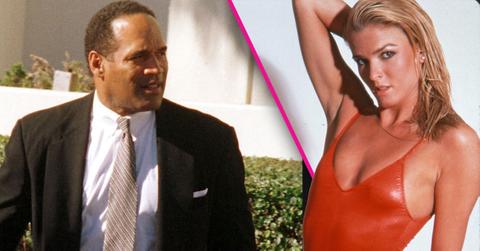 Composite photo of O.J. Simpson and Nicole Brown.