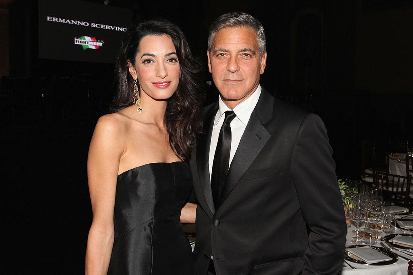 Amal And George Clooney Obama Vacation