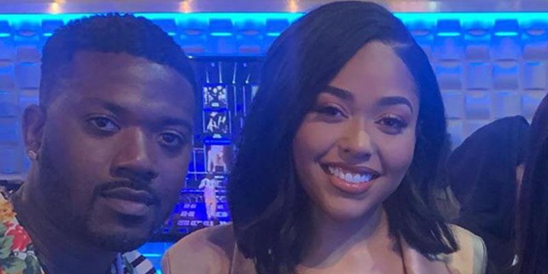 Jordyn Woods Poses With Ray J