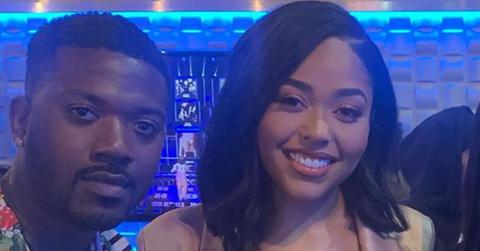 Jordyn Woods Poses With Ray J