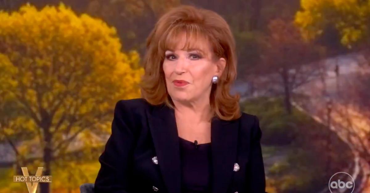 Photo of Joy Behar noted that Goldberg only 'thought' about cursing and never actually did so.