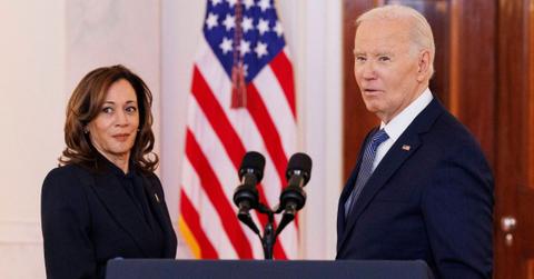 photo of Kamala Harris and Joe Biden