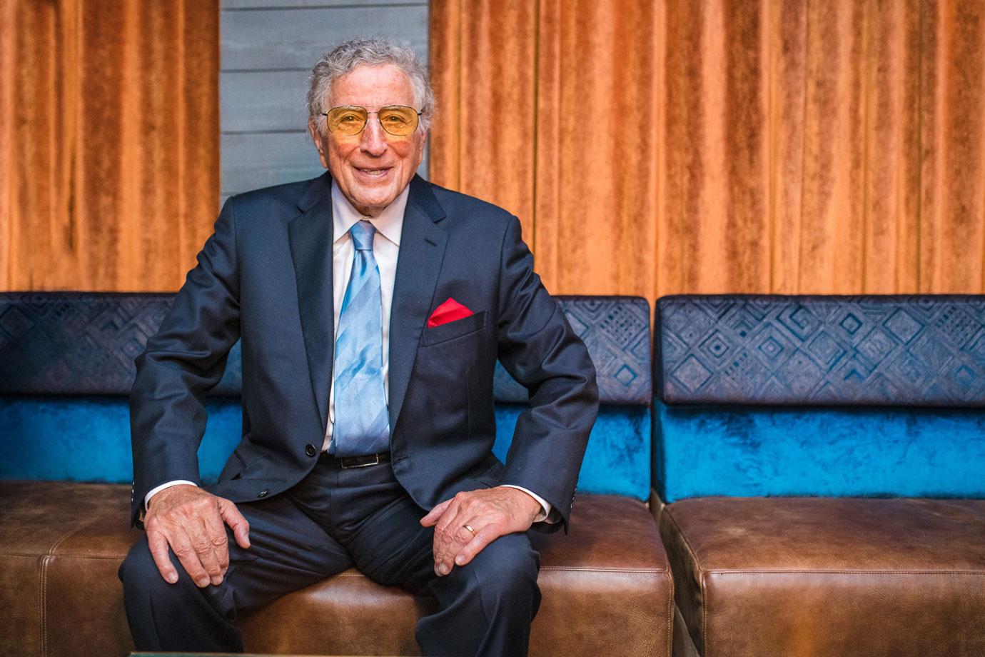 Tony Bennet at Magic Hour Rooftop Lounge in Times Square_Photo Credit Julian Cassady PhotographyTAO Group