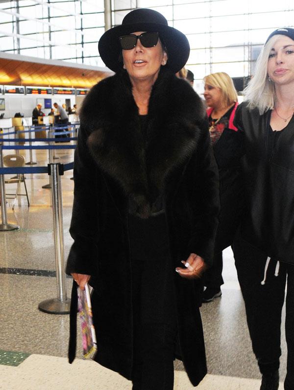 Kris Jenner Vacations Alone In London After Recovering From 20-Day Flu