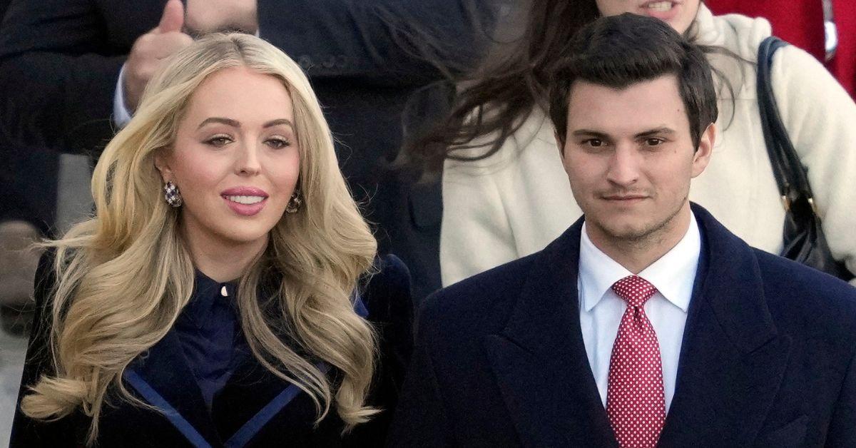 image of Donald Trump first revealed Tiffany’s pregnancy during a public event in 2024.
