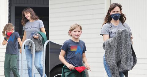 jennifer garner youngest son sam ice skate