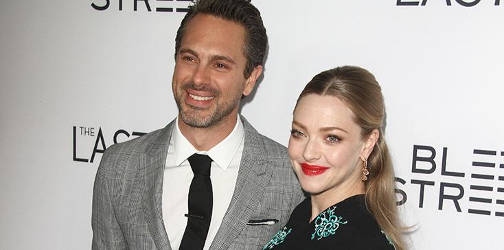 Shirley MacLaine and a pregnant Amanda Seyfried at The Last Word Premiere in LA