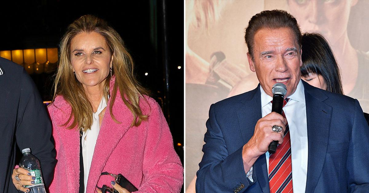 maria shriver felt invisible standing next ex husband arnold schwarzenegger pp