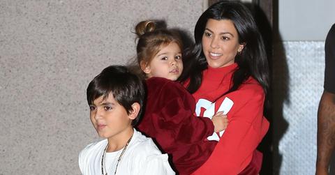 Kourtney kardashian carrying reign