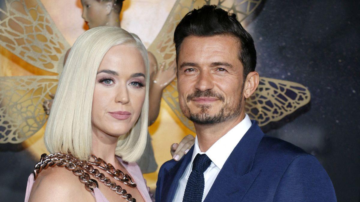 Image of Katy Perry and Orlando Bloom separated in 2025.