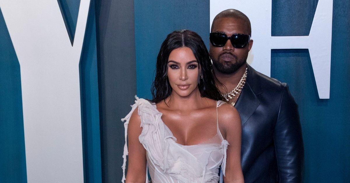 Kanye West and estranged wife Kim Kardashian attend Virgil Abloh's