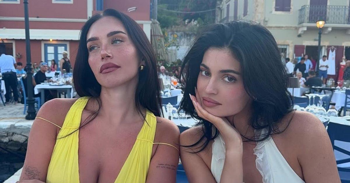 image of The post followed Kylie Jenner's vacation in Greece with bestie Stassie Karanikolaou.