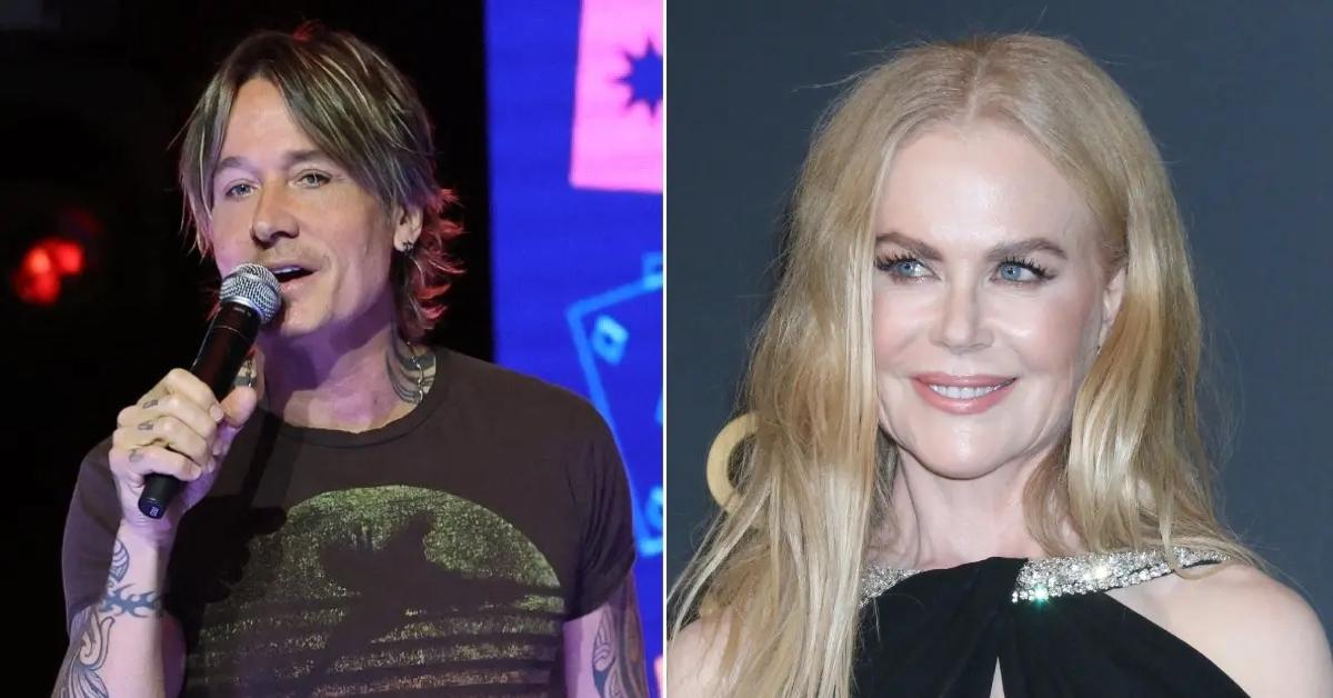 Split photo of Keith Urban and Nicole Kidman