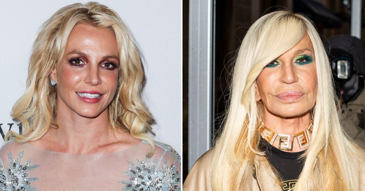 Donatella Versace Is Making Britney Spears' Wedding Dress