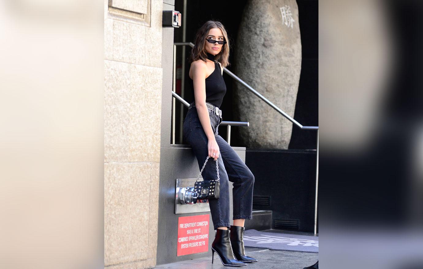 EXCLUSIVE: Olivia Culpo steps out wearing her Marled by Olivia Culpo clothing line