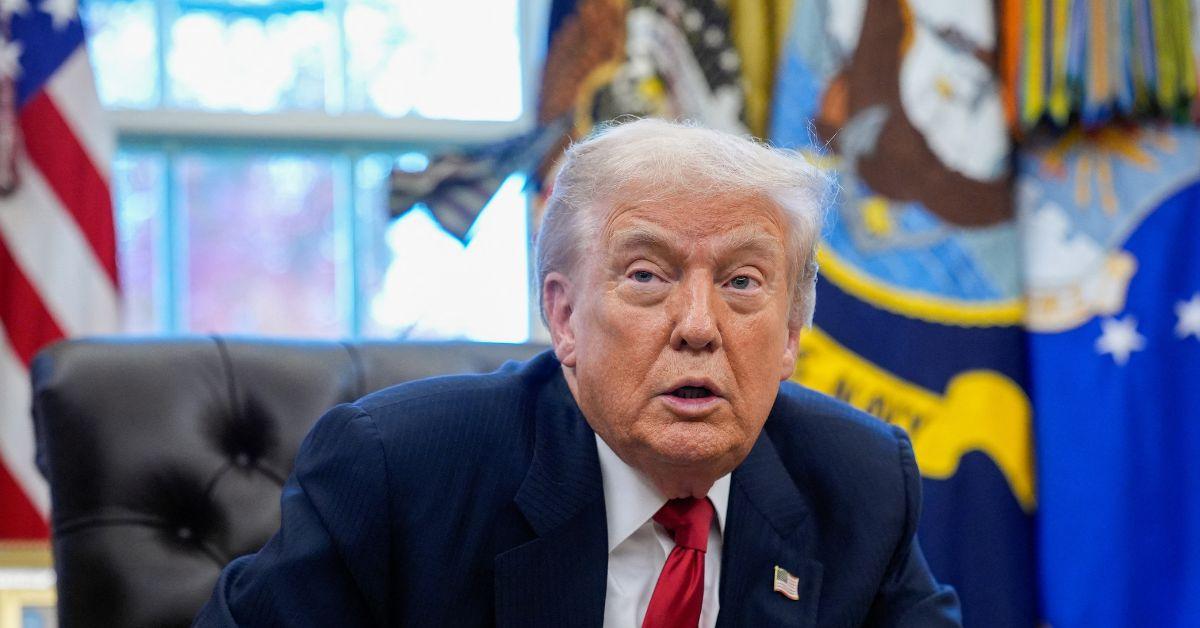 image of Donald Trump was 'angry' with Marjorie Taylor Greene over releasing the Epstein files.